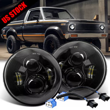 Newest For Toyota Pickup 1979 1980 1981 7 Round Led Headlights Newest For Toyota Pickup 1979 1980 1981 7 Round Led Headlights