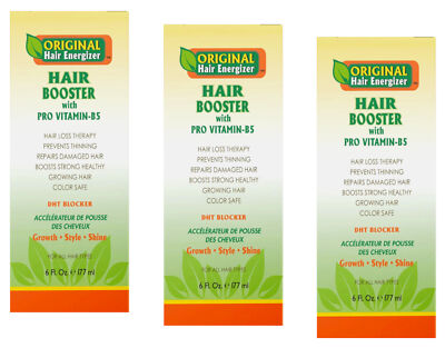 Original Hair Energizer Hair Booster with Pro Vitamin B-5, 6 Fl. Oz. - Pack of 3