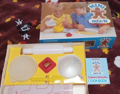 Jouet Dinette Vintage Tupperware Mini-Mix-It - La Petite Pâtissière - Made In France
