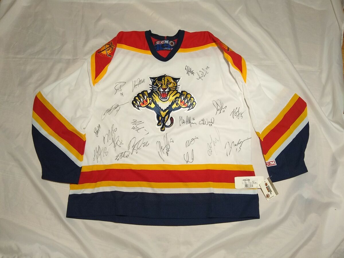 Florida Panthers Signed Jersey ~ 20 Autograph Signatures NHL Hockey CCM XXL GE | eBay Florida Panthers Signed Jersey ~ 20 Autograph Signatures NHL Hockey CCM XXL GE | eBay