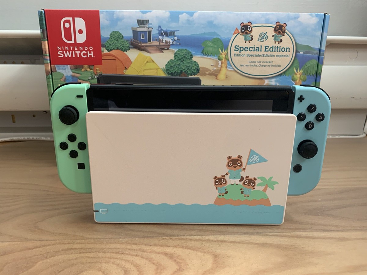 Nintendo Switch HAC-001(-01) Animal Crossing: New Horizon Special