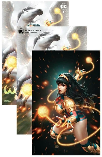 Wonder Girl #1 Kendrick "Kunkka" Lim Variant 3 Cover Set (A,B&C) DC Comics 