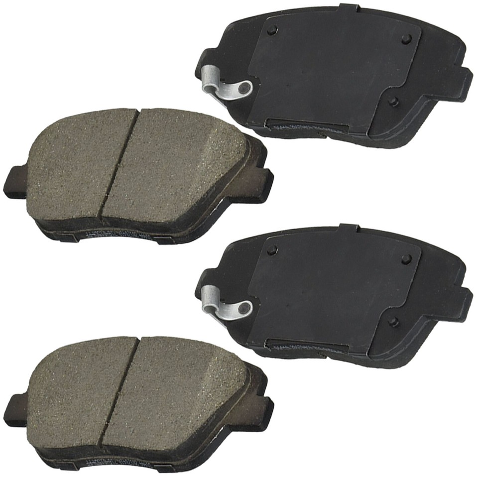 Front Brake Rotors & Ceramic Brake Pads Drill Slot For 1114 Hyundai