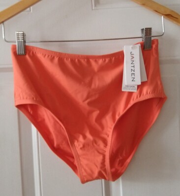 JANTZEN WOMEN'S TIGER LILY TUMMY CONTROL SWIM BOTTOM, SIZE 6 