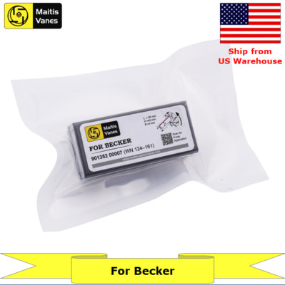 Carbon Vane 90135200007 WN124-161 for Becker Pump DT3.40 4.40 95*43*4mm 7pcs