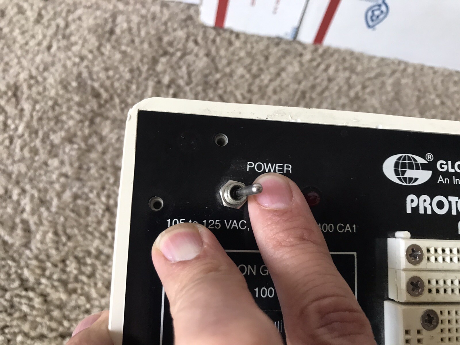 Untested Global Specialties ProtoBoard PB503. Missing Screws, Read