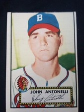 1952 Topps Set-Break #140 Johnny Antonelli EX-EXMINT M/C Boston Braves 