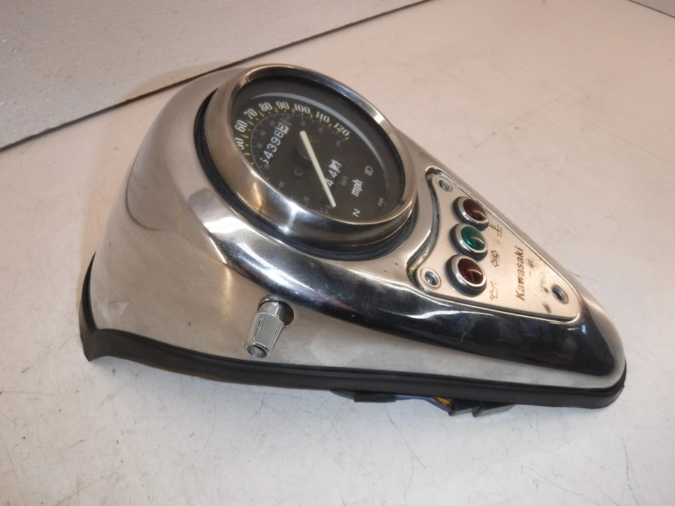 2005 kawasaki vulcan 800 GAUGES METER SPEEDO TACH - Image 4 of 4