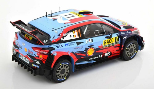Diecast Model Car Scale 1:18 IXO Hyundai I20 WRC Neuville Rally Spain 2019 - Picture 4 of 5