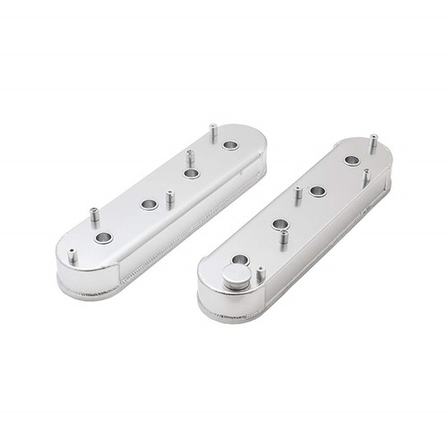 TSP JM80816CA LS Fabricated Aluminum Valve Covers W/ Coil Mounts