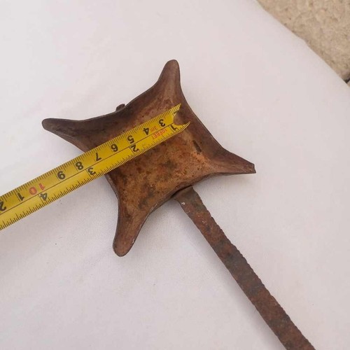 LÁMPARAS DE ACEITE PRIMITIVAS HIERRO FORJADO A MANO GRASA BETTY LÁMPARA GRASA ILUMINACIÓN TEMPRANA RARAS - Imagen 14 de 21