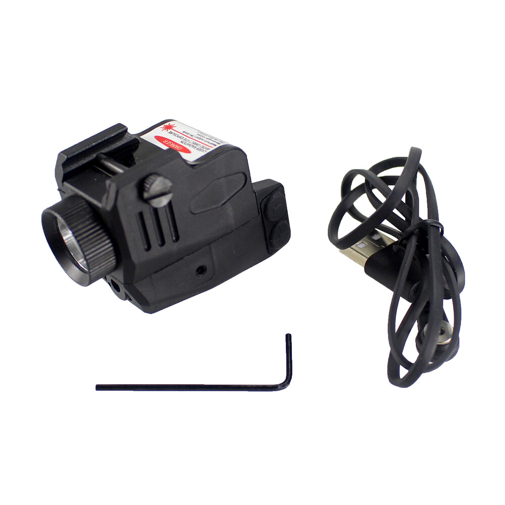 Rechargeable Green Laser Sight Flashlight Combo for Walther PPQ XD 9mm