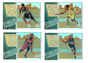 2002-03 Topps Stadium Club Urban Legends Complete Set Kobe Bryant Iverson  Payton | eBay