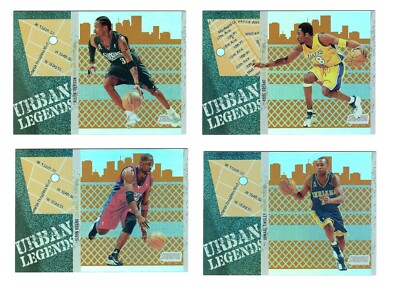 2002-03 Topps Stadium Club Urban Legends Complete Set Kobe Bryant 