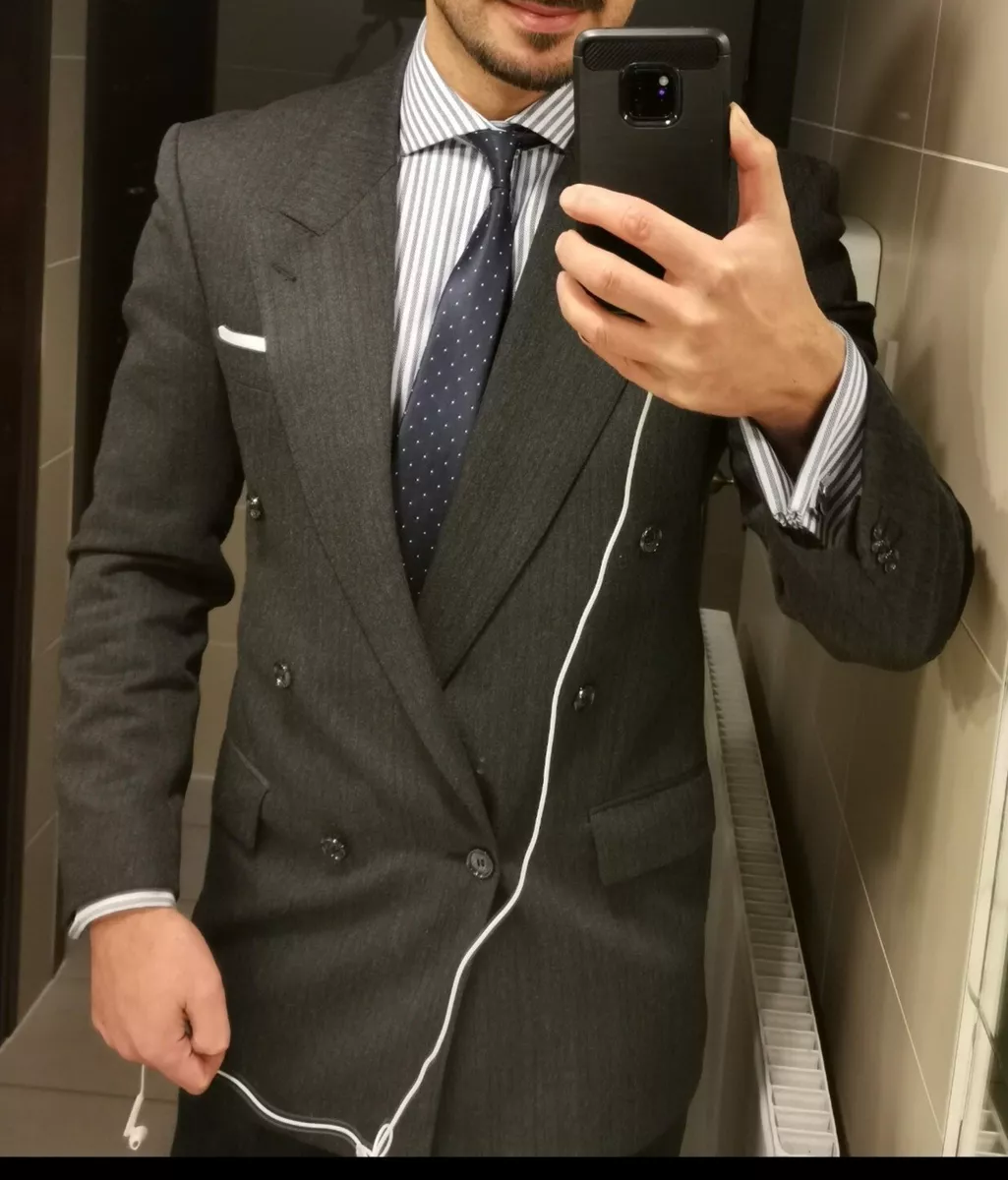 Double breasted top suit for sale