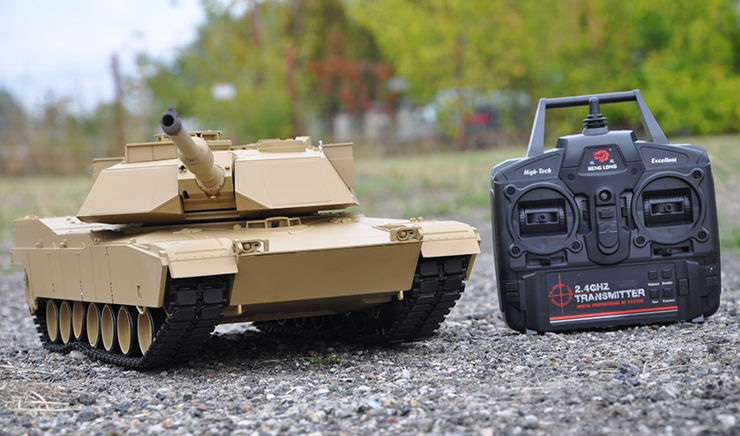 rc tank transmitter