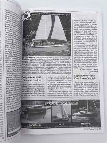 Bolina Andar per mare n. 274 2010 Finalmente in acqua Carteggio - Picture 3 of 3