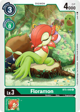 BT5-048 Floramon C Green Digimon 2020 TCG BT05 Battle of Omni Booster