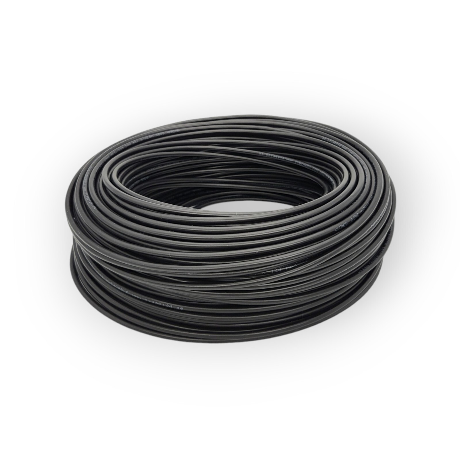 EBROM 100 Meter Aderleitung H07V-K 2,5 Mm² – Flexible, Feindrähtige Leitung In Weiß