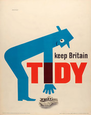 Keep Britain Tidy Poster Campaign Retro Wall Art- 12X16/16X20/18X24/24X36