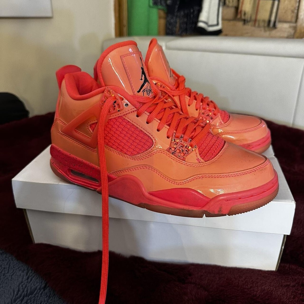 jordan 4 hot punch stockx