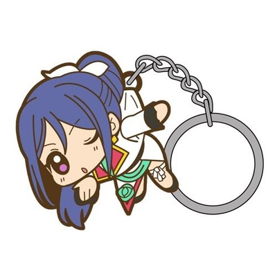 Love Live! Kanan Matsuura Pinched Keychain MIRAI TICKET Ver.