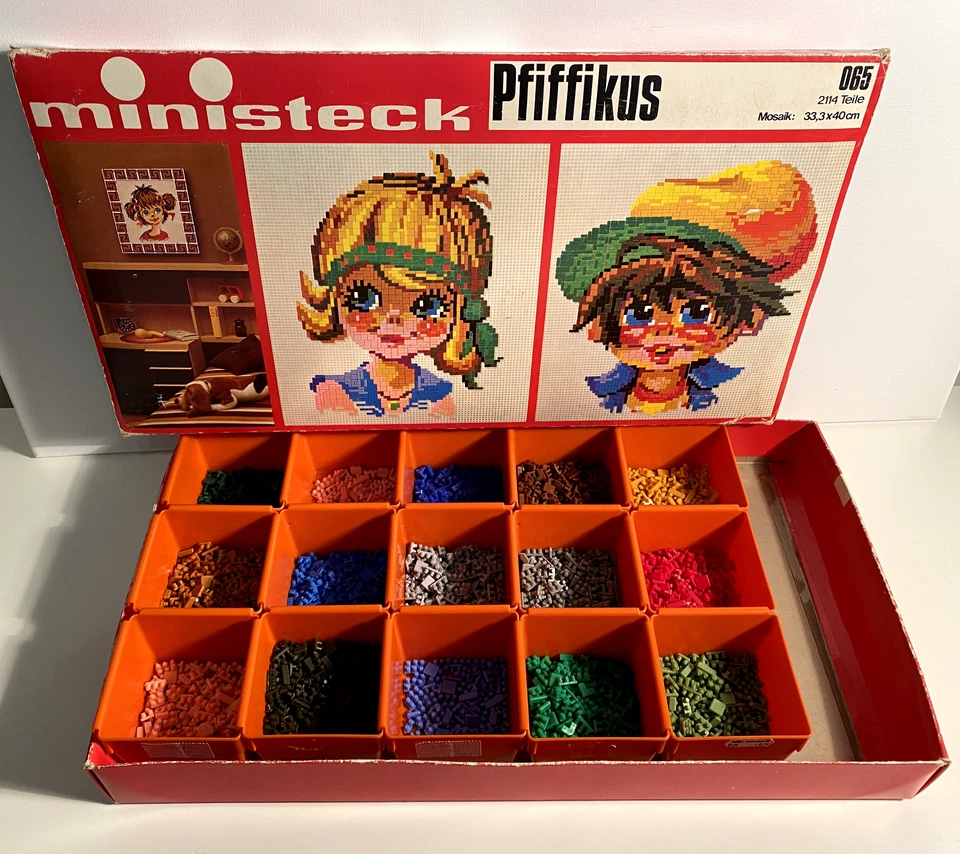 ministeck Mosaik-System aus den 70'/80', gebraucht - Bild 4 von 4