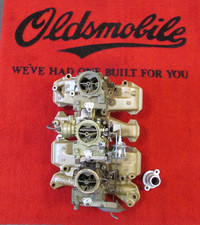 1957 Oldsmobile 88 98 J-2 Tri Power Intake Manifold Carb Set