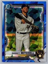 2021 Bowman Draft Sapphire Edition #BDC-116 Garrett Mitchell