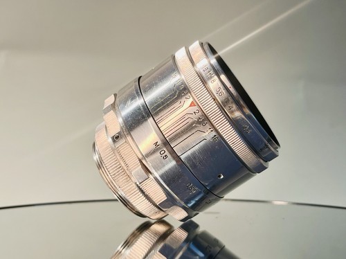 Helios 44 5.8cm f2 Red P M39. Early Batch: #18507 (WATCH VIDEO)