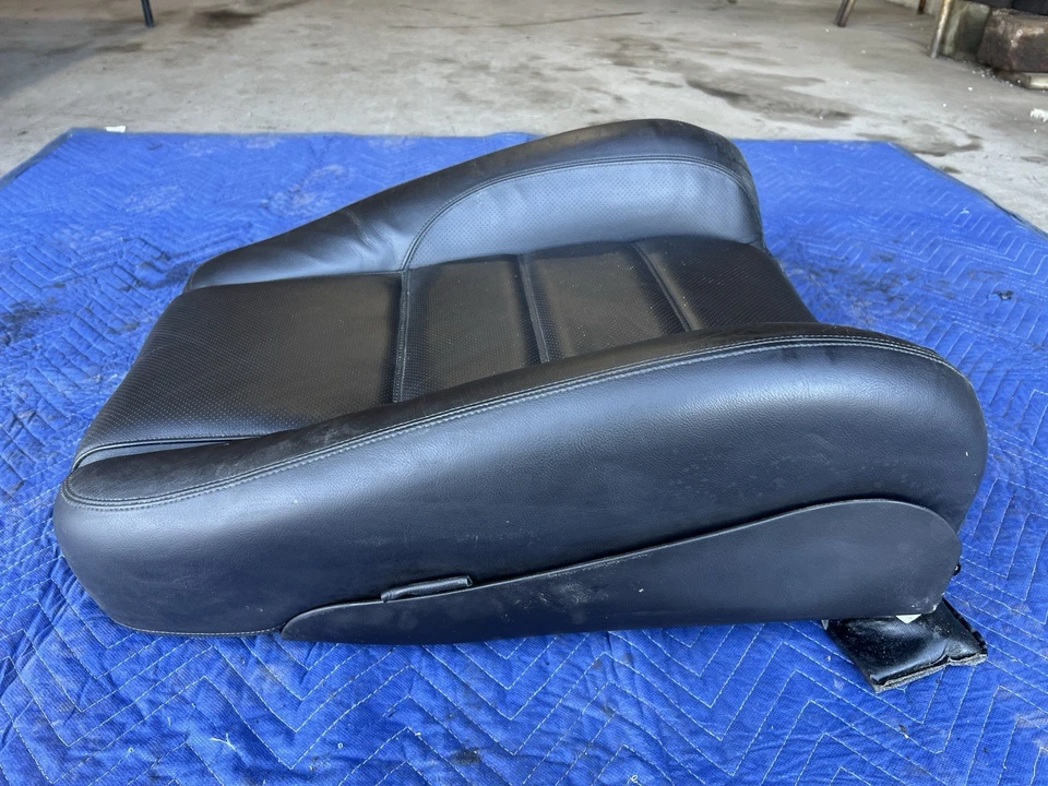 Cojín de asiento superior delantero negro para pasajero Jaguar XJR XJ X308 1998-2003 FABRICANTE DE EQUIPOS ORIGINALES #4796E Foto 4 de 4