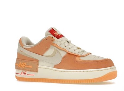 Size 6.5 - Nike Air Force 1 Low Shadow Sisterhood Peach/Orange