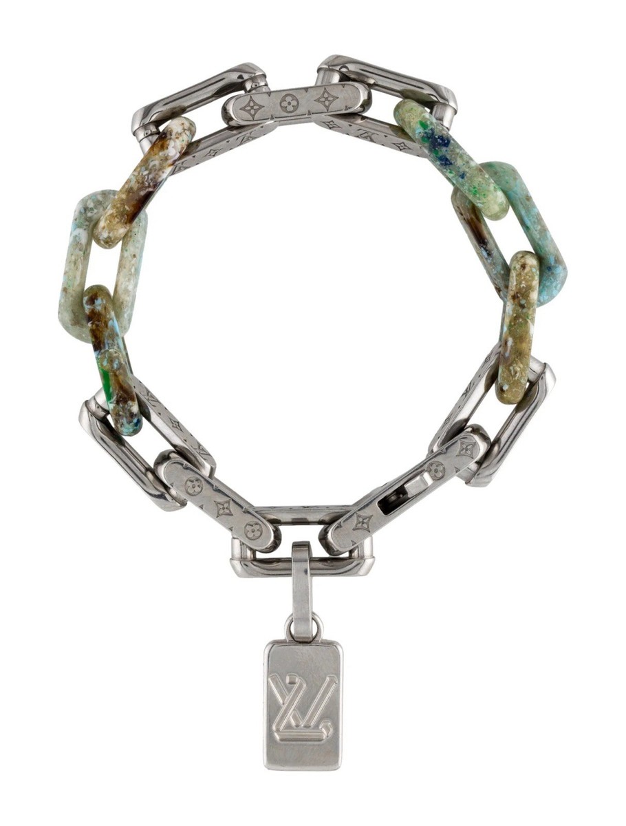 Louis Vuitton Monogram Resin Link Bracelet LARGE | eBay