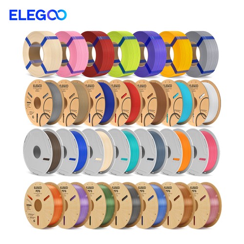 【Buy 3 Get 2 Free,Add 5】ELEGOO PLA/PLA+/Rapid PLA+/PLA Pro 3D Printer Filament - $19.99