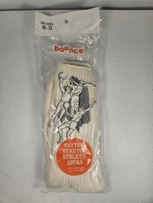 Vintage BOUNCE Tube Socks Men  s 10-13 1 Pair NOS Stretch Athletic Socks