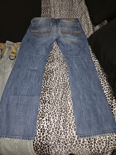 Diesel Jeans Zatiny *32x30* Wash 008AT Regular Bootcut Blue Jeans - Photo 2/7