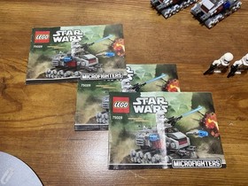 LEGO Star Wars: Clone Turbo Tank Microfighter (75028) Lot X3