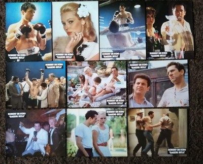 Wie ein wilder Stier - Raging Bull / De Niro - 10 frz. kompl. EA Aushangfotos 80