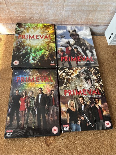 Primeval - Series 1-5 - Complete (Box Set) (DVD, 2011) UK Region 2 DVD