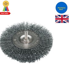 50mm Rotary Steel Wire Wheel Brush for Efficient Rust & Paint Removal