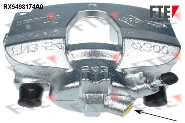 Bremssattel FTE 9291676 Gusseisen FüR Renault ScÉNic 2 JM0 Megane BM0 Coupé EM0-image