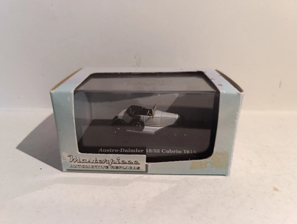 Busch/Masterpiece 99 87015, Austro-Daimler 18/32,offen, in vegilbter OVP,H0,1:87 - Bild 2 von 4