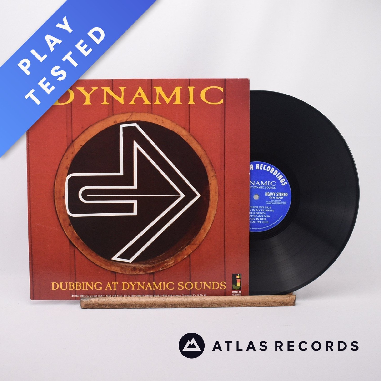 Various Dynamic - Dubbing At Dynamic Sounds LP Vinyl Record JRLP027 - EX/EX