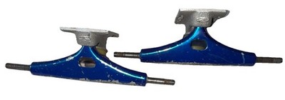 Krux Skateboard Trucks Metallic Blue 8.0 Trucks Set of 2