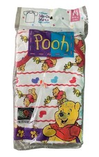 VTG 2 Pk Winnie The Pooh Baby Short Sleeve Shirt One Piece Newborn 0-3 Month