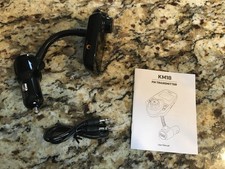 Open Box Nulaxy KM18 Car Wireless Bluetooth FM Transmitter