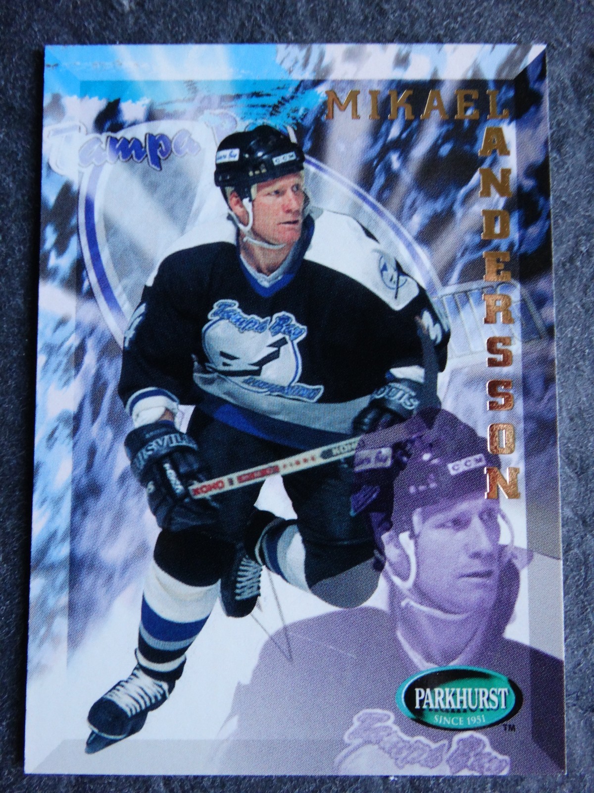 1995-96 Parkhurst International #196 Mikael Andersson Lightning Hockey Card