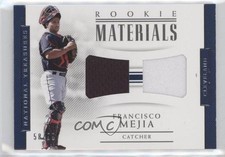 2018 Panini National Treasures Rookie Materials Dual 58/99 Francisco Mejia 2k3
