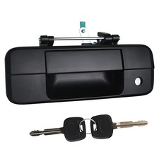 Tailgate Handle w/Key Lock Cylinder for 2007-2013 Toyota Tundra Replaces 69090