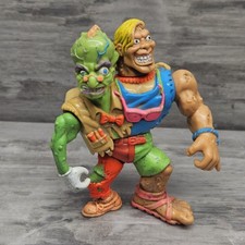 Toxic Crusaders Headbanger Action Figure Vintage 1991 Troma Inc Playmates Toys